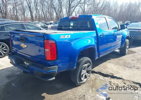2018 Chevrolet Colorado Z71 из США, поврежденный, VIN 1GCGTDEN4J1217452
